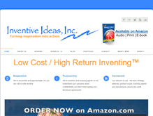 Tablet Screenshot of inventiveideas.com